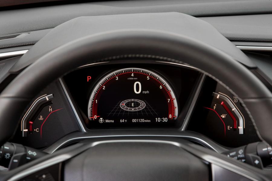 Панель приборов Honda Civic Sport Touring Hatchback (FK7) 2016 года  (NA) (фото 49 из 55)